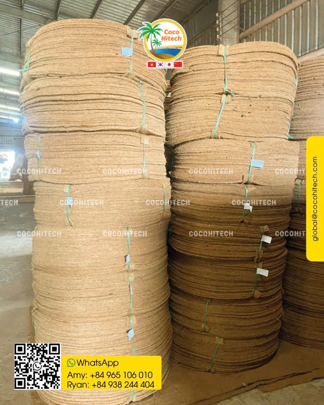 Coconut Fiber Tree Rings