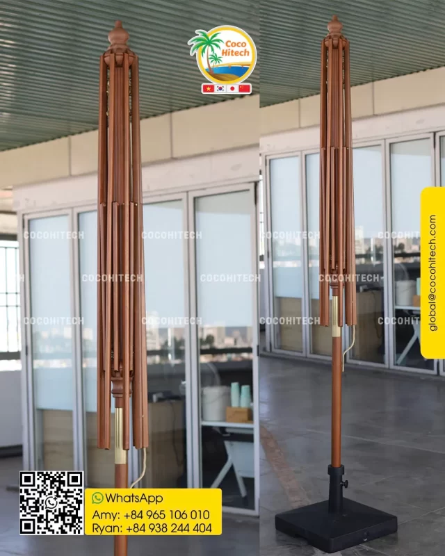 dù xơ dừa coir parasol