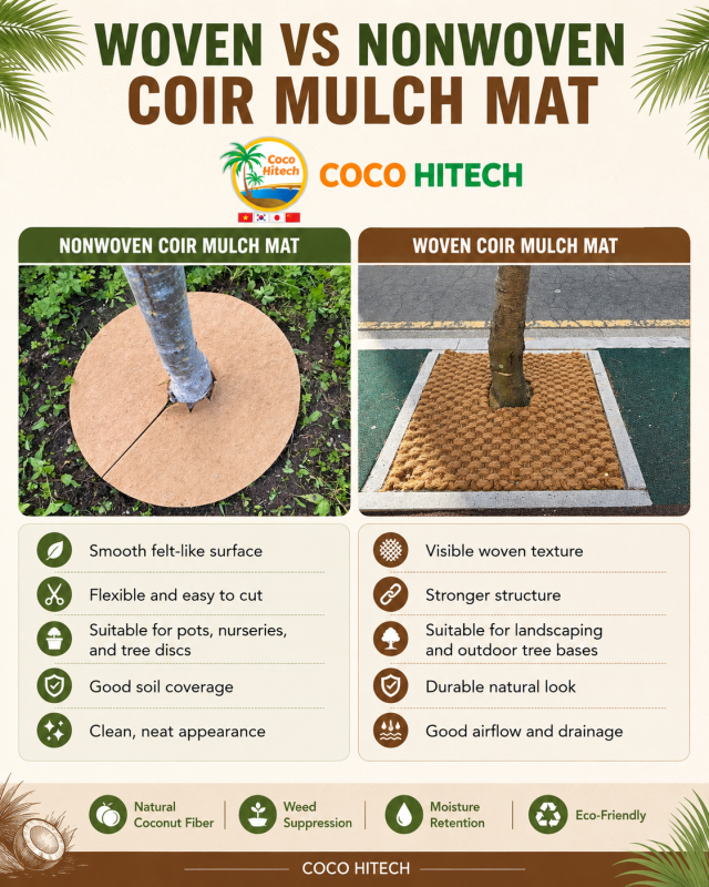 COIR FIBER TREE RING